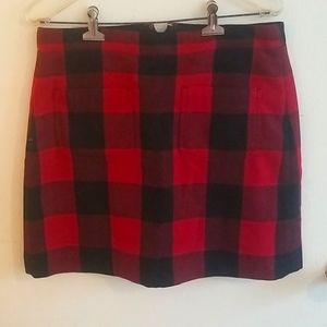 J crew wool skirt